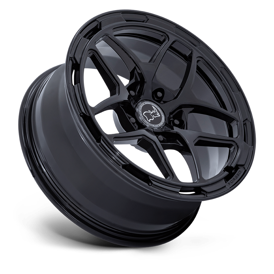 Black Rhino Hard Alloys Stallberg 18x8 Gloss Black 20mm ET 71.5mm CB 5x130