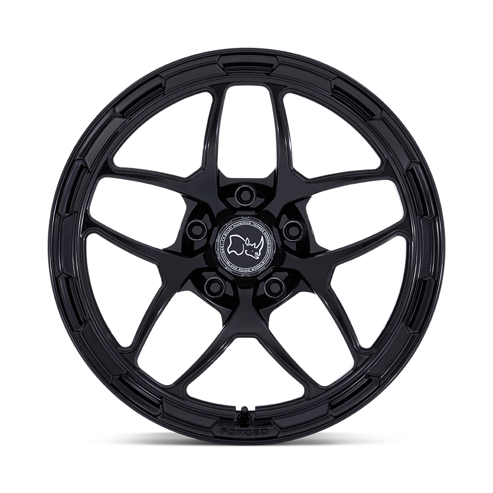 Black Rhino Hard Alloys Stallberg 18x8 Gloss Black 20mm ET 71.5mm CB 5x130