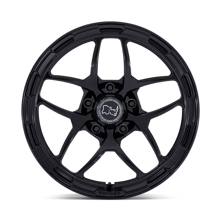 Black Rhino Hard Alloys Stallberg 18x8 Gloss Black 20mm ET 71.5mm CB 5x130