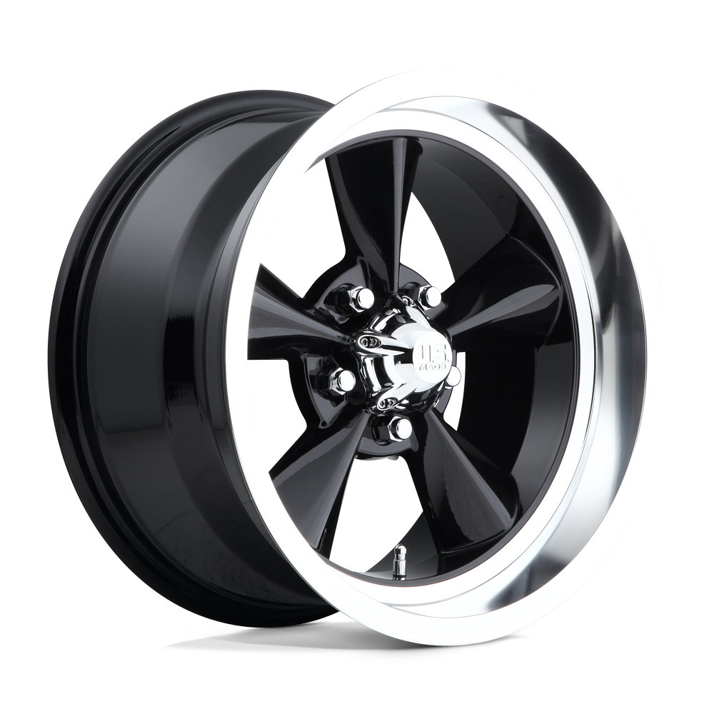 U.S. Mags U107 Standard 17x7 Gloss Black 1mm ET 72.56mm CB 5x114.3