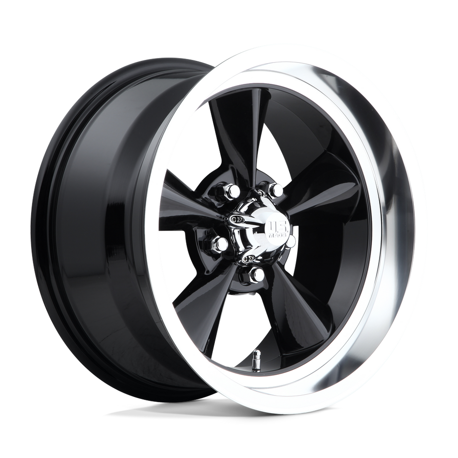 U.S. Mags U107 Standard 17x7 Gloss Black 1mm ET 72.56mm CB 5x114.3