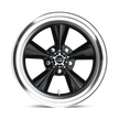U.S. Mags U107 Standard 17x7 Gloss Black 1mm ET 72.56mm CB 5x114.3