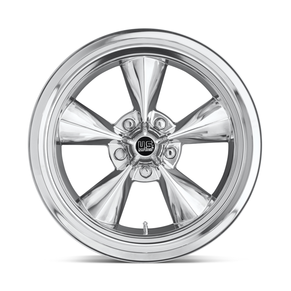 U.S. Mags U108 Standard 15x8 High Luster Polished 1mm ET 72.56mm CB 5x120.65