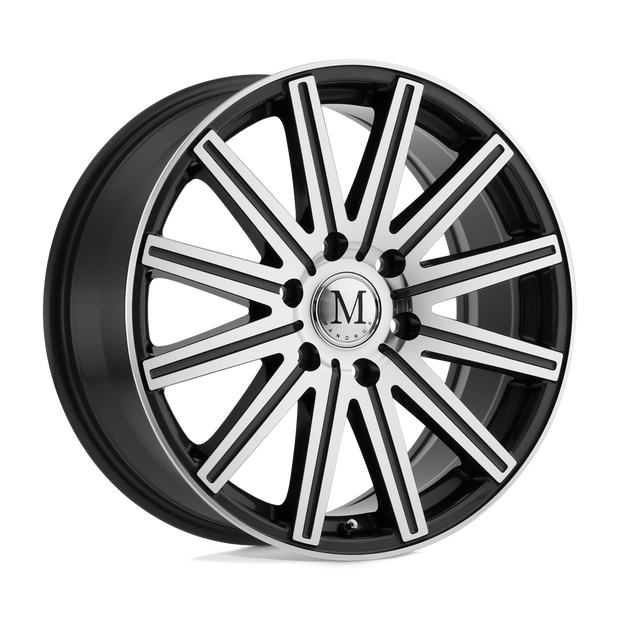Mandrus Stark 17x7.5 Gunmetal w/Mirror Cut Face & Lip 52mm ET 84.1mm CB 6x130
