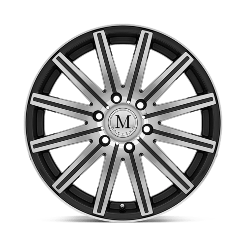 Mandrus Stark 17x7.5 Gunmetal w/Mirror Cut Face & Lip 52mm ET 84.1mm CB 6x130