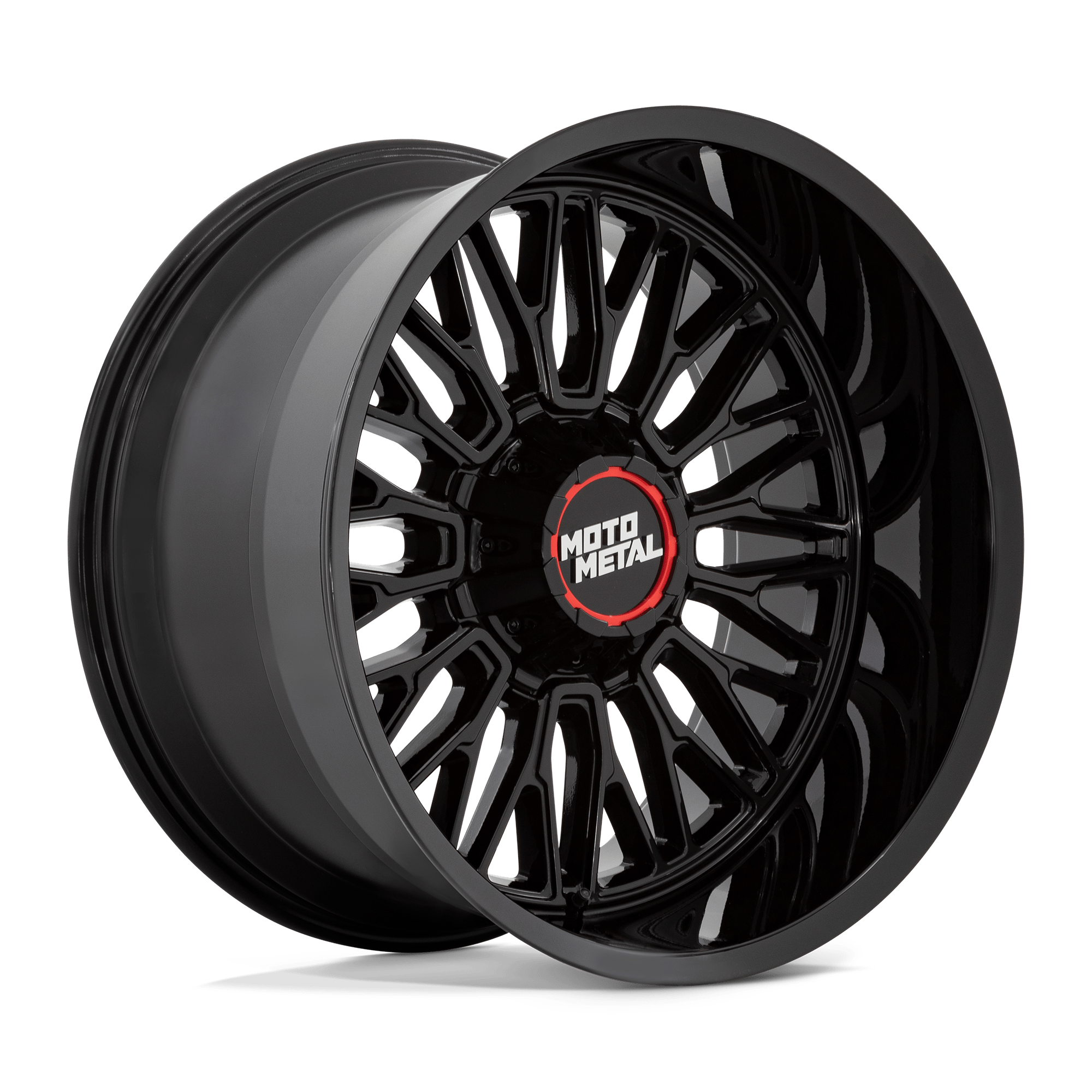 Moto Metal MO809 Stinger 22x12 Gloss Black -44mm ET 78.1mm CB Custom BP