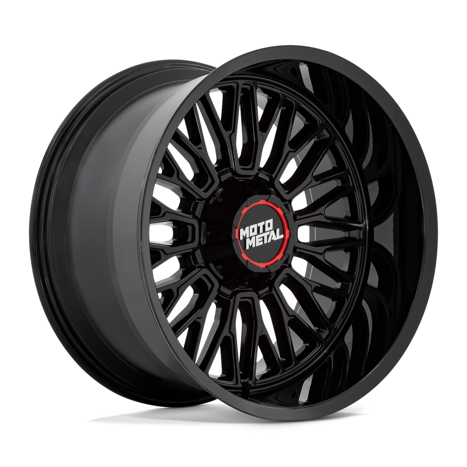 Moto Metal MO809 Stinger 22x12 Gloss Black -44mm ET 78.1mm CB Custom BP