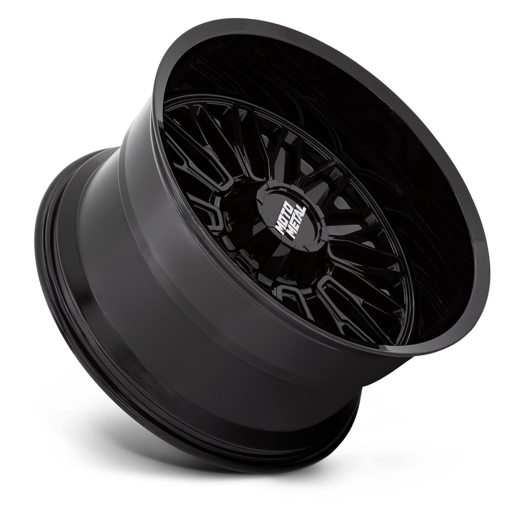 Moto Metal MO809 Stinger 22x12 Gloss Black -44mm ET 78.1mm CB Custom BP