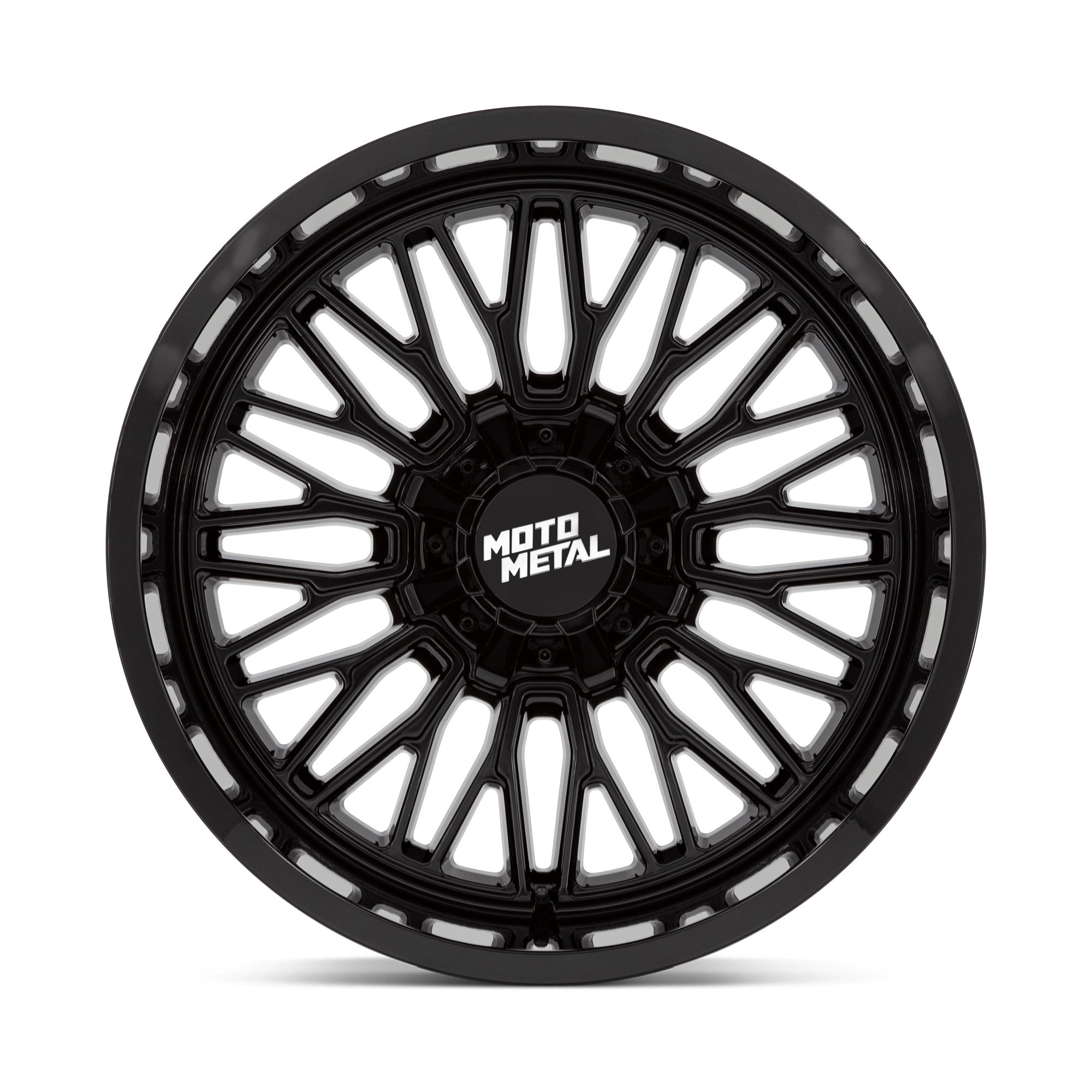 Moto Metal MO809 Stinger 22x12 Gloss Black -44mm ET 78.1mm CB Custom BP