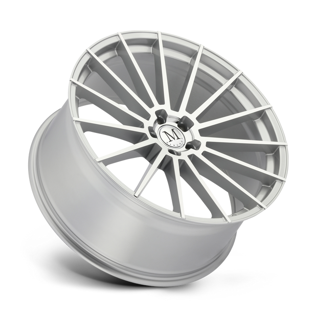 Mandrus Stirling 22x11.5 Silver w/Mirror Cut Face 32mm ET 66.56mm CB 5x112