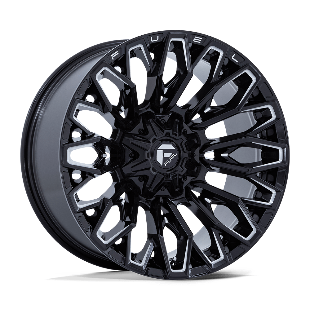 Fuel Wheels FC865 Strike 20x10 Gloss Black Milled -18mm ET 78.1mm CB Custom BP