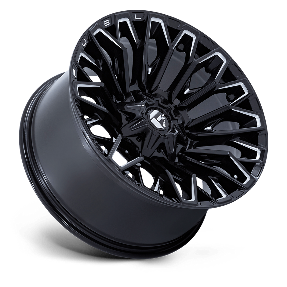 Fuel Wheels FC865 Strike 20x10 Gloss Black Milled -18mm ET 78.1mm CB Custom BP