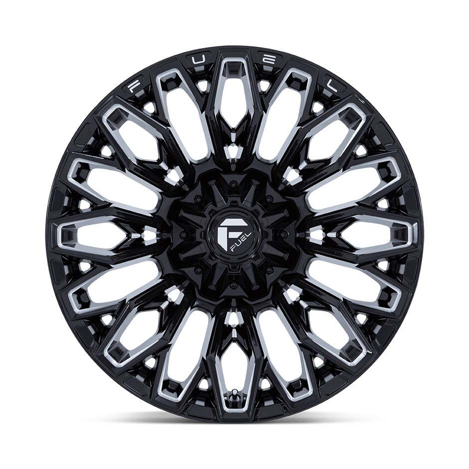 Fuel Wheels FC865 Strike 20x10 Gloss Black Milled -18mm ET 78.1mm CB Custom BP