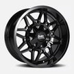 Hardrock Offroad Striker 22x10 Gloss Black -25mm ET 106.1mm CB 6x135/6x139.7 wheel