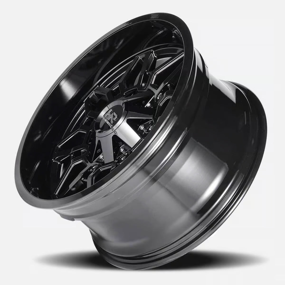 Hardrock Offroad Striker 20x12 Gloss Black -51mm ET 125.2mm CB 8x170 wheel