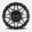 Hardrock Offroad Striker 20x10 Gloss Black Milled -19mm ET 106.1mm CB 6x135/6x139.7 wheel