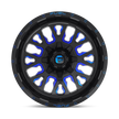 Fuel Wheels D645 Stroke 17x9 Gloss Black w/Blue Tinted Clear -12mm ET 78.1mm CB 5x114.3/5x127