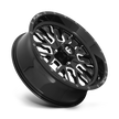 Fuel Wheels D611 Stroke UTV 18x7 Gloss Black Milled 13mm ET 132mm CB 4x156