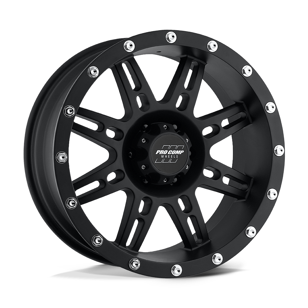 Pro Comp Alloys PA31 Stryker 20x9 Flat Black 0mm ET 108mm CB 5x139.7