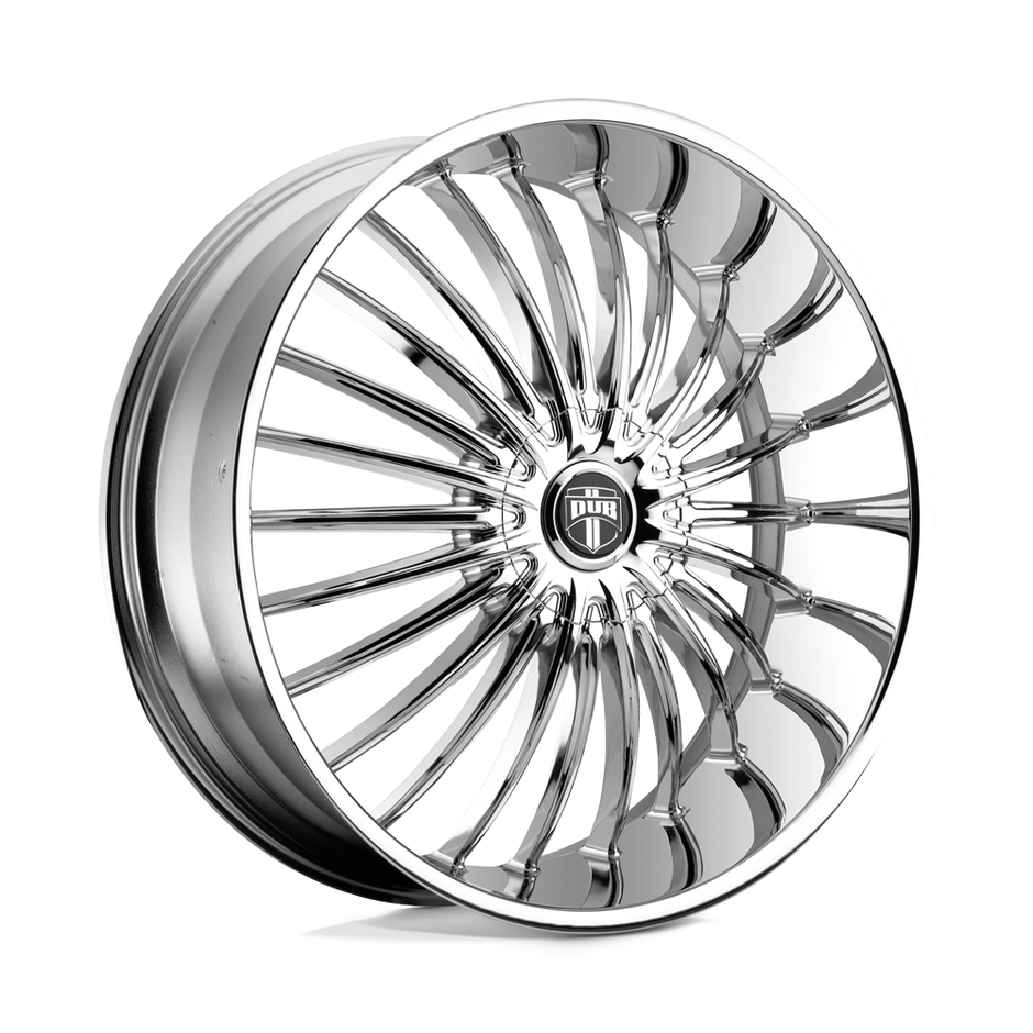 DUB Wheels R140 Suave 28x10 Chrome Plated 10mm ET 72.6mm CB Custom BP
