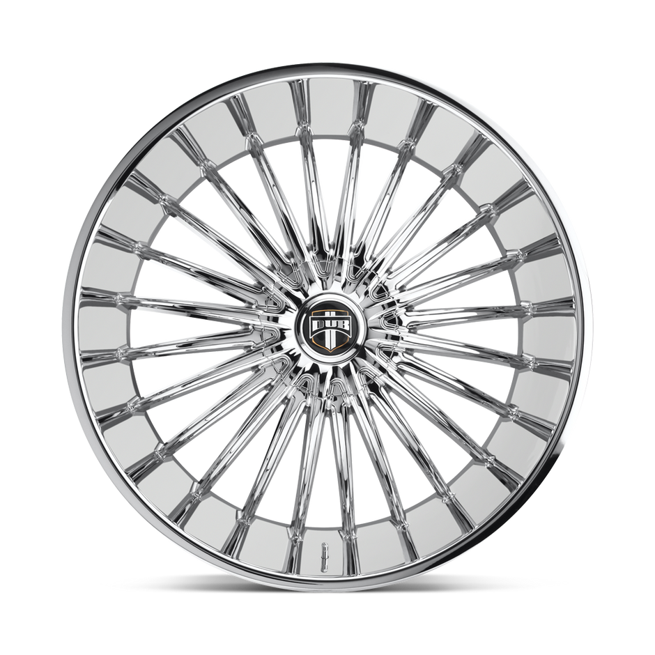 DUB Wheels S140 Suave 26x9.5 Chrome Plated 30mm ET 87.1mm CB 6x135/6x139.7