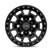 KMC Wheels KM718 Summit 16x8 Satin Black 0mm ET 106.1mm CB 6x139.7