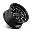 KMC Wheels KM718 Summit 16x8 Satin Black w/Gray Tint 0mm ET 106.1mm CB 6x139.7