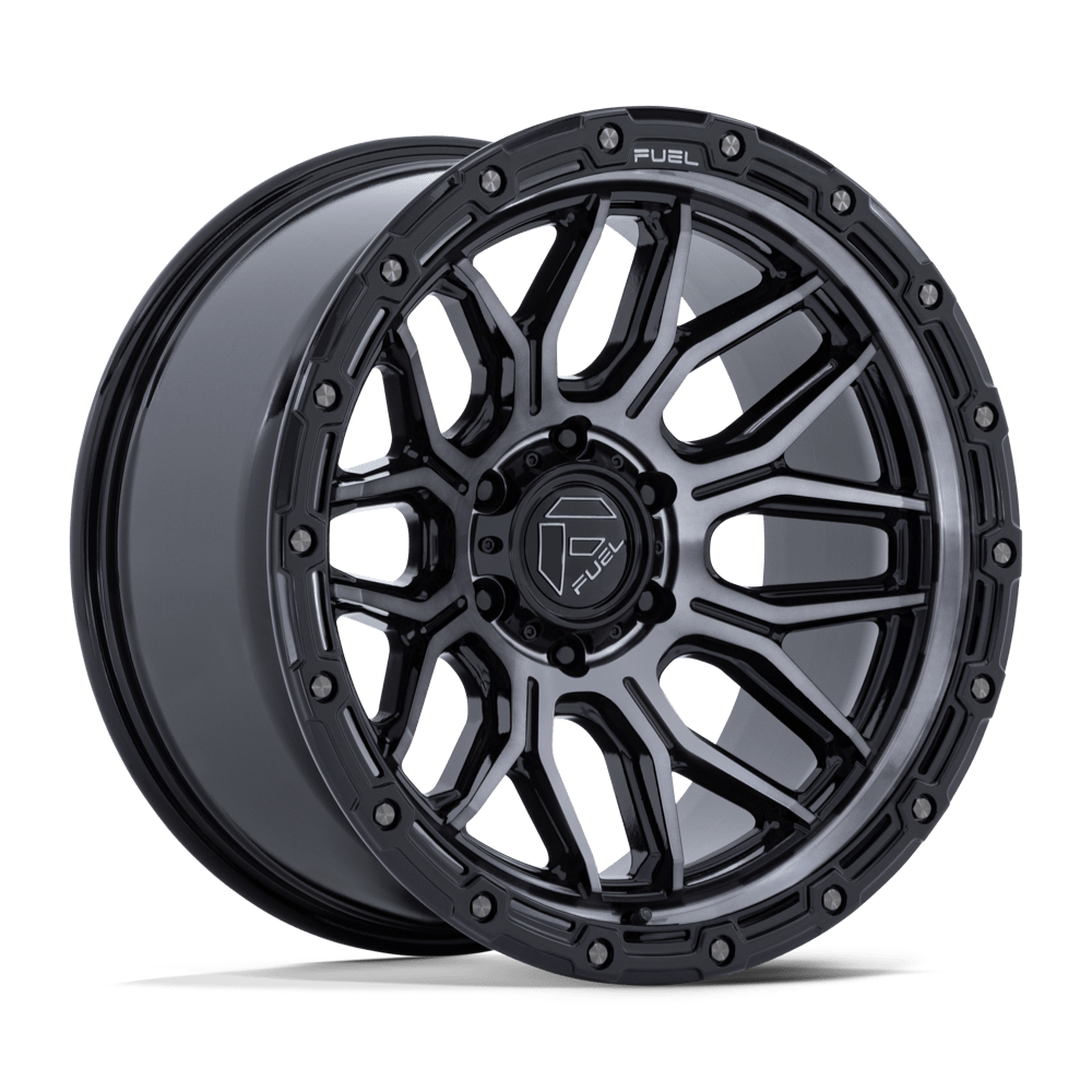 Fuel Wheels FC881 Surge 17x9 Gloss Black Machined w/GTCC 1mm ET 71.5mm CB 5x127