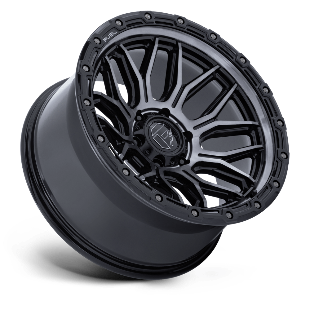 Fuel Wheels FC881 Surge 17x9 Gloss Black Machined w/GTCC 1mm ET 71.5mm CB 5x127