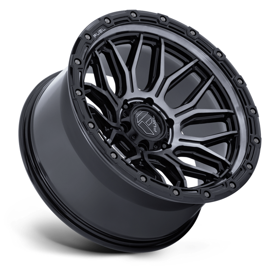 Fuel Wheels FC881 Surge 17x9 Gloss Black Machined w/GTCC 1mm ET 71.5mm CB 5x127