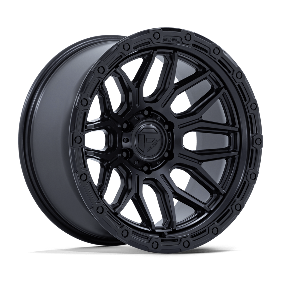 Fuel Wheels FC881 Surge 17x9 Matte Black w/Gloss Black Lip 1mm ET 71.5mm CB 5x127