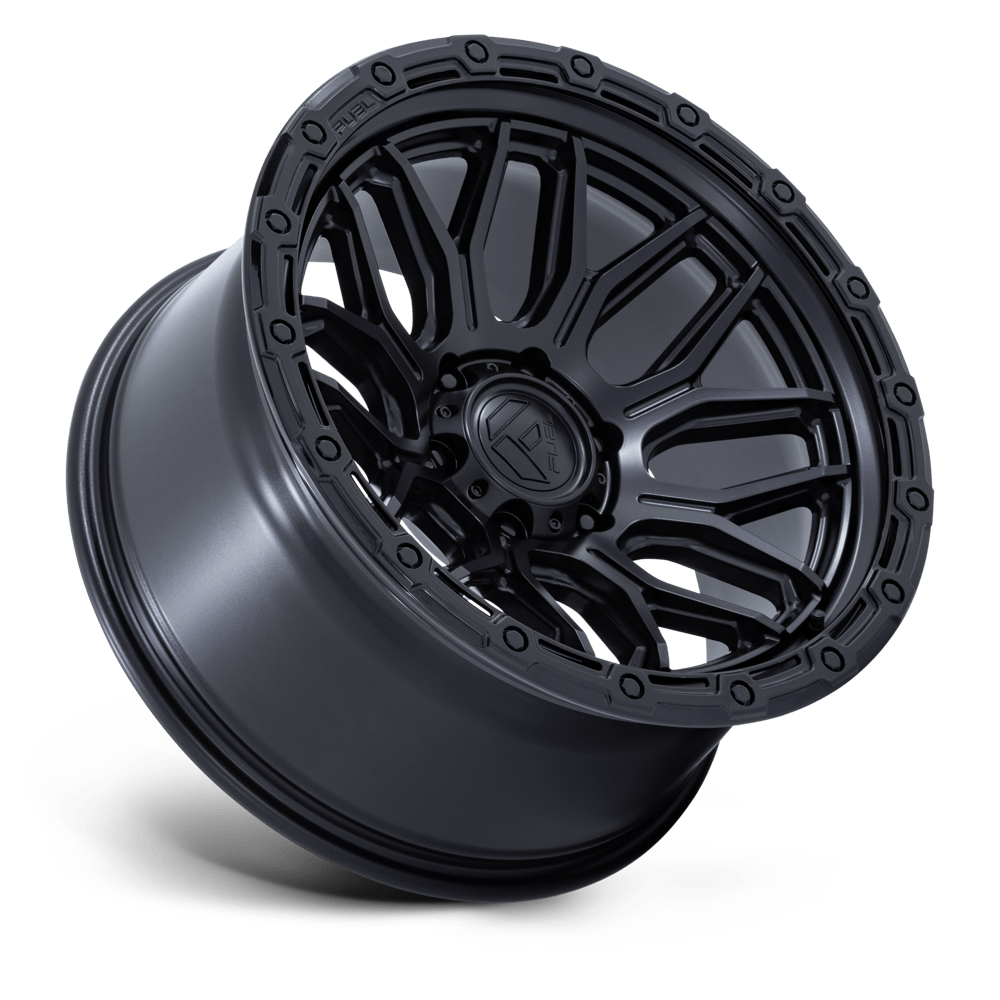 Fuel Wheels FC881 Surge 17x9 Matte Black w/Gloss Black Lip 1mm ET 71.5mm CB 5x127