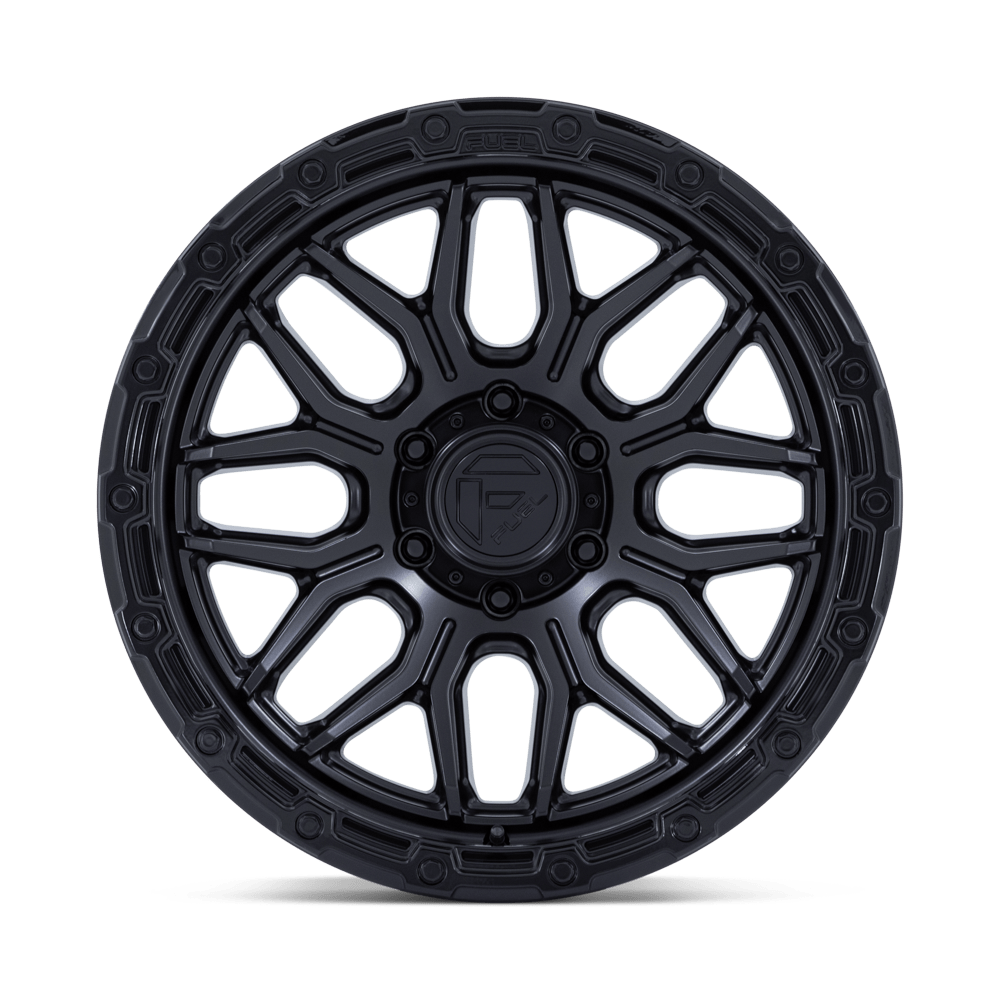 Fuel Wheels FC881 Surge 17x9 Matte Black w/Gloss Black Lip 1mm ET 71.5mm CB 5x127