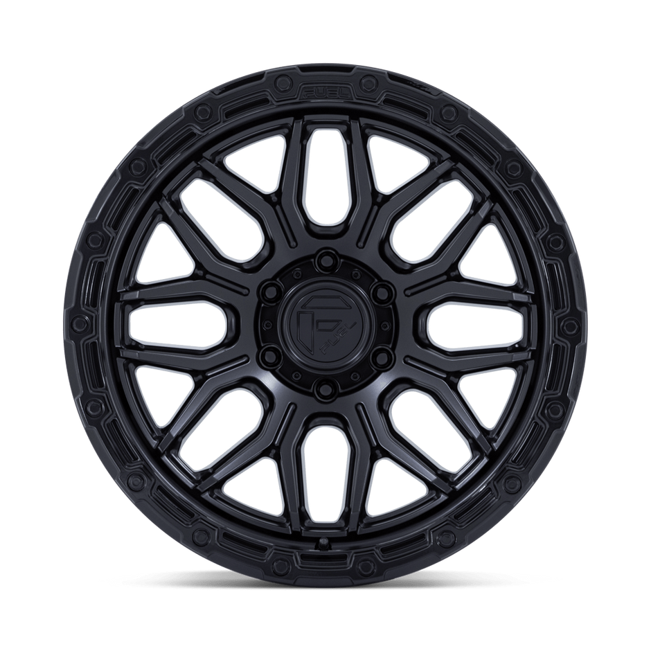 Fuel Wheels FC881 Surge 17x9 Matte Black w/Gloss Black Lip 1mm ET 71.5mm CB 5x127