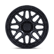 Fuel Wheels FC881 Surge 17x9 Matte Black w/Gloss Black Lip 1mm ET 71.5mm CB 5x127