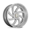 MSA Offroad Wheels M36 Switch 18x7 Brushed Titanium 0mm ET 112.1mm CB 4x137