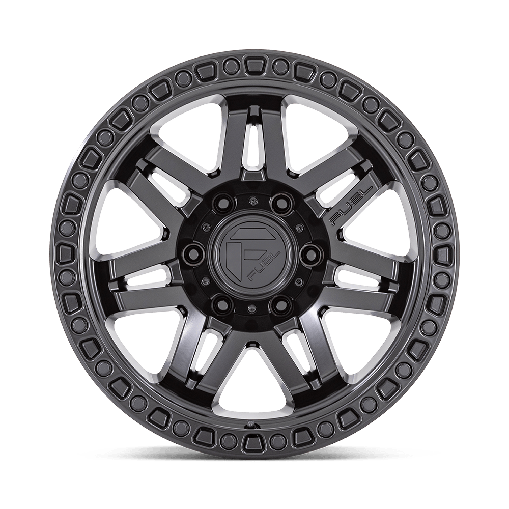 Fuel Wheels D810 Syndicate 17x9 Blackout -12mm ET 71.5mm CB 5x127