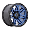 Fuel Wheels D813 Syndicate 17x9 Dark Blue w/Black Ring -12mm ET 71.5mm CB 5x127