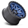 Fuel Wheels D813 Syndicate 17x9 Dark Blue w/Black Ring -12mm ET 71.5mm CB 5x127