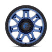 Fuel Wheels D813 Syndicate 17x9 Dark Blue w/Black Ring -12mm ET 71.5mm CB 5x127
