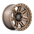 Fuel Wheels D811 Syndicate 17x9 Full Matte Bronze -12mm ET 71.5mm CB 5x127
