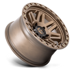 Fuel Wheels D811 Syndicate 17x9 Full Matte Bronze -12mm ET 71.5mm CB 5x127