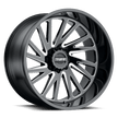 TUFF T2A-Left Wheel 26x14 Gloss Black w/Milled Spokes -72mm ET 125.1mm CB 8x170