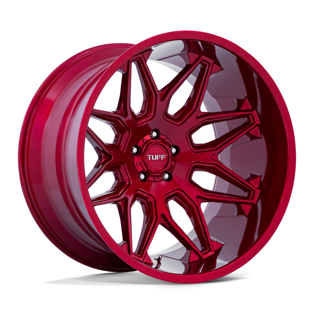 TUFF T3B 26x14 Candy Red -72mm ET 71.5mm CB 5x127