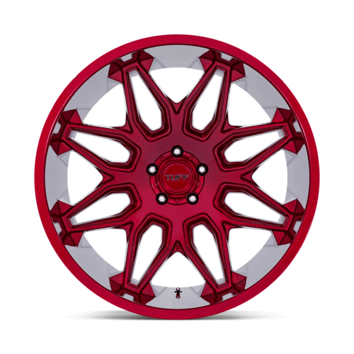 TUFF T3B 26x14 Candy Red -72mm ET 71.5mm CB 5x127