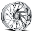 TUFF T4B-Right Wheel 26x14 Chrome -72mm ET 125.1mm CB 8x170