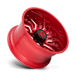 XD Wheels XD858 Tension 20x10 Candy Red Milled -18mm ET 106.1mm CB 6x139.7 wheel