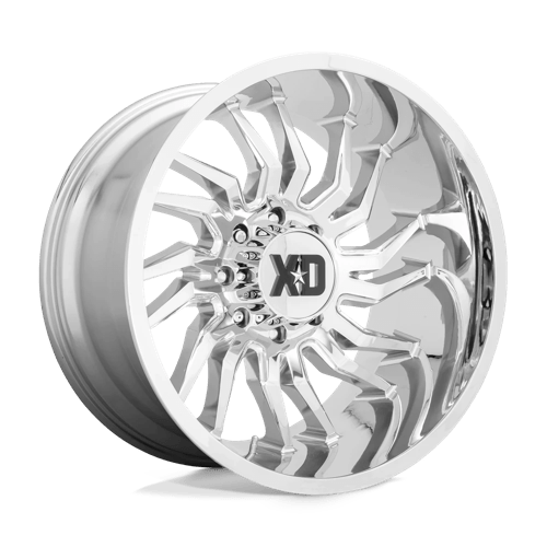 XD Wheels XD858 Tension 22x10 Chrome -18mm ET 125.1mm CB 8x170 wheel
