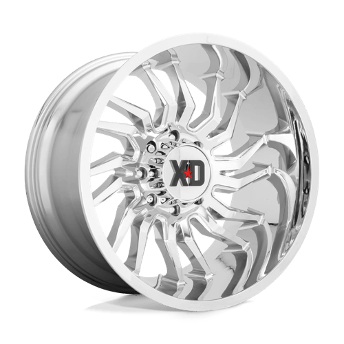 XD Wheels XD858 Tension 22x10 Chrome -18mm ET 125.1mm CB 8x170 wheel