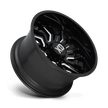 XD Wheels XD858 Tension 20x10 Gloss Black Milled -18mm ET 125.1mm CB 8x165.1 wheel